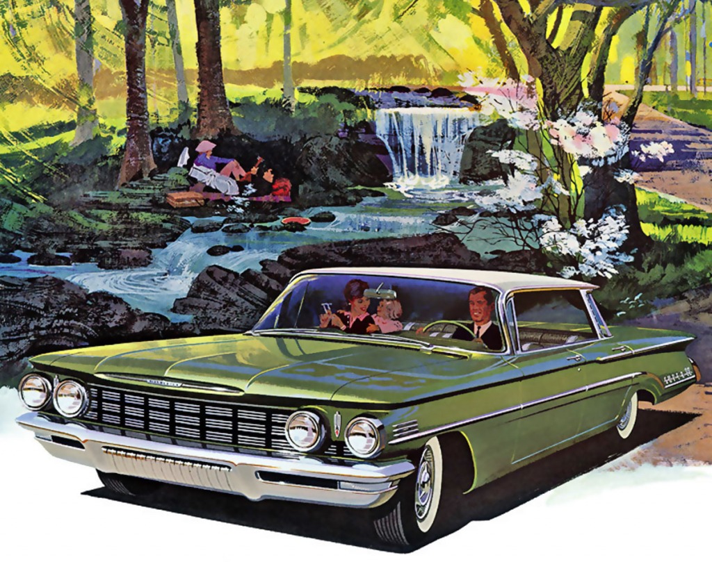 Oldsmobile Ano 1960 jigsaw puzzle in Carros & Motos puzzles on TheJigsawPuzzles.com